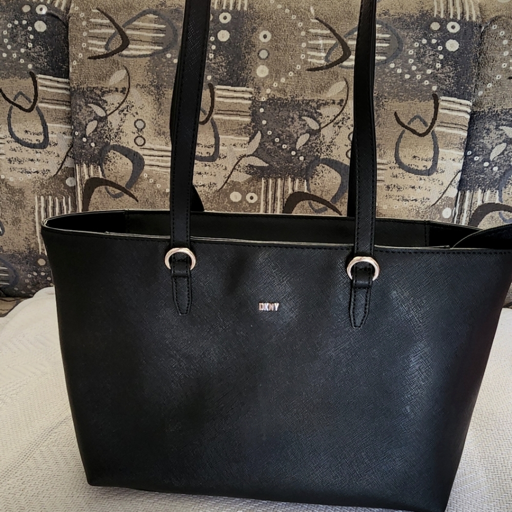 DKNY black tote